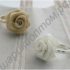 Кольцо Quaint Texture Gauze Rose Ring